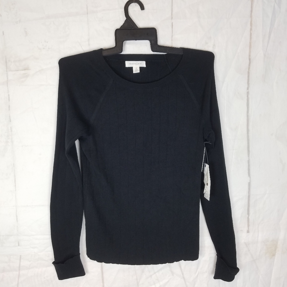 treasure & bond black sweater